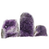 2.06kg Amethyst Crystal Geode Specimen Set 3 Pieces DN394 1 Amethyst Crystal Geode Specimen Set 3 Pieces DN394 | Himalayan Salt Factory