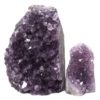 2.66kg Amethyst Crystal Geode Specimen Set 2 Pieces DN385 2 Amethyst Polished Crystal Geode Specimen Set 2 Pieces DN385 | Himalayan Salt Factory
