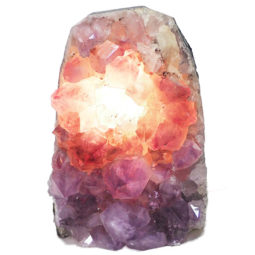 2kg Natural Amethyst Crystal Lamp DN368 6 Natural Amethyst Crystal Lamp DN368 | Himalayan Salt Factory