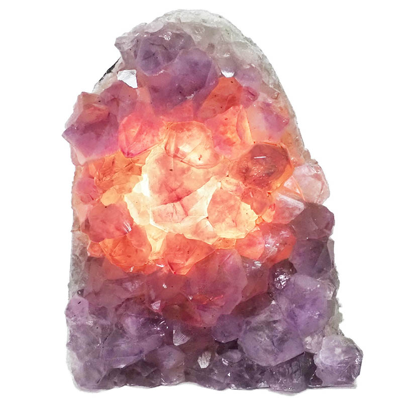 3.41kg Natural Amethyst Crystal Lamp DN370 4 Natural Amethyst Crystal Lamp DN370 | Himalayan Salt Factory