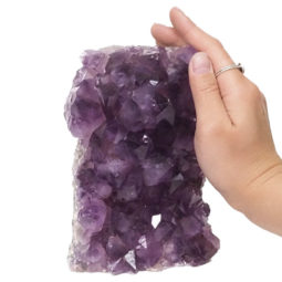 Natural Amethyst Crystal Lamp DN372 | Himalayan Salt Factory