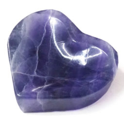 Natural Rainbow Fluorite Heart Bowl S971 | Himalayan Salt Factory