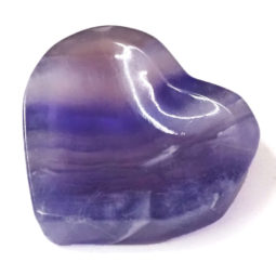 Natural Rainbow Fluorite Heart Bowl S974 9 Natural Rainbow Fluorite Heart Bowl S974 | Himalayan Salt Factory