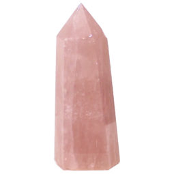 Rose Quartz Terminated Point DN359 7 Rose Quartz Terminated Point DN359 | Himalayan Salt Factory