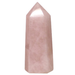 Rose Quartz Terminated Point DN360 7 Rose Quartz Terminated Point DN360 | Himalayan Salt Factory