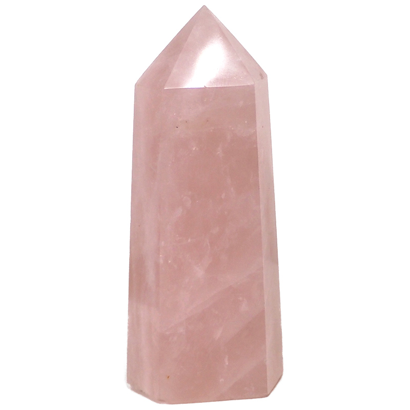 Rose Quartz Terminated Point DN360 3 Rose Quartz Terminated Point DN360 | Himalayan Salt Factory