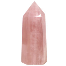 Rose Quartz Terminated Point DN362 7 Rose Quartz Terminated Point DN362 | Himalayan Salt Factory