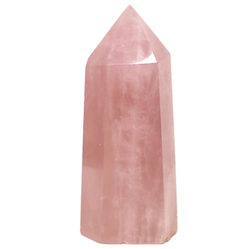 Rose Quartz Terminated Point DN362 5 Rose Quartz Terminated Point DN362 | Himalayan Salt Factory