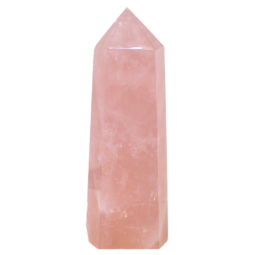 Rose Quartz Terminated Point DN364 | Himalayan Salt Factory