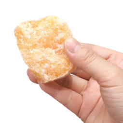 1kg Orange Calcite Large Rough Parcel | Himalayan Salt Factory
