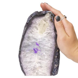 Agate Crystal Lamp N587 | Himalayan Salt Factory