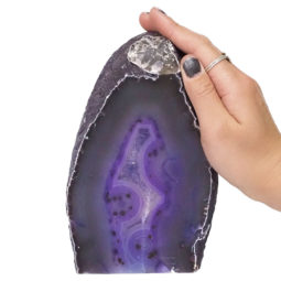 2.07kg Agate Crystal Lamp N588 7 Agate Crystal Lamp N588 | Himalayan Salt Factory