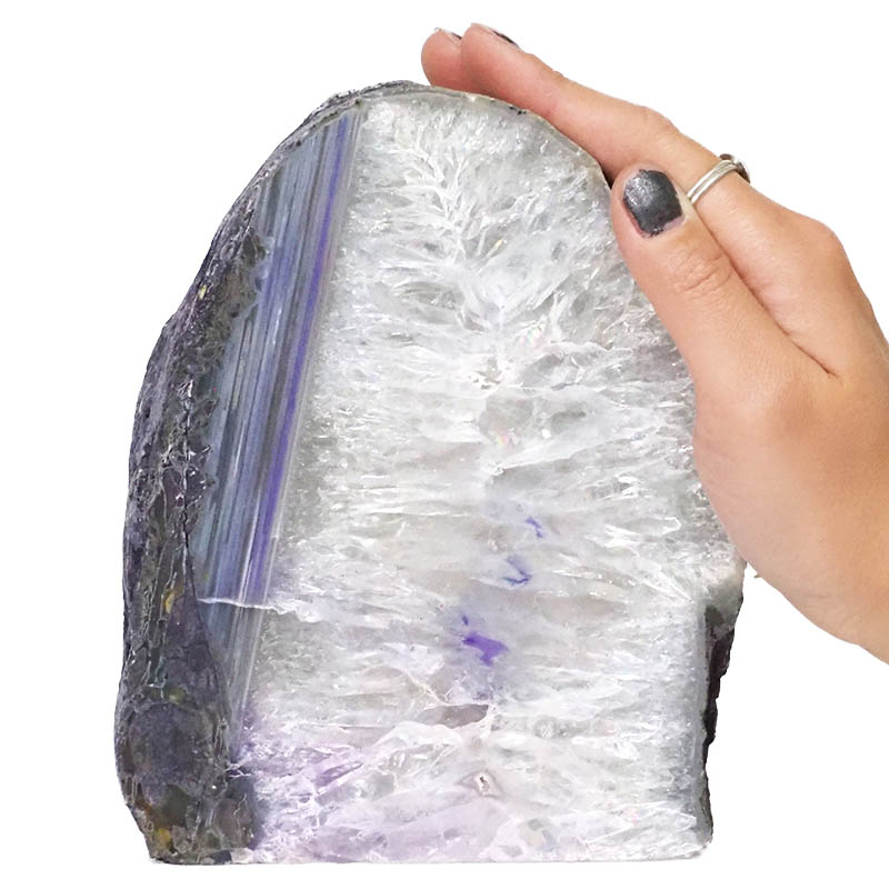 2.34kg Agate Crystal Lamp N589 5 Agate Crystal Lamp N589 | Himalayan Salt Factory