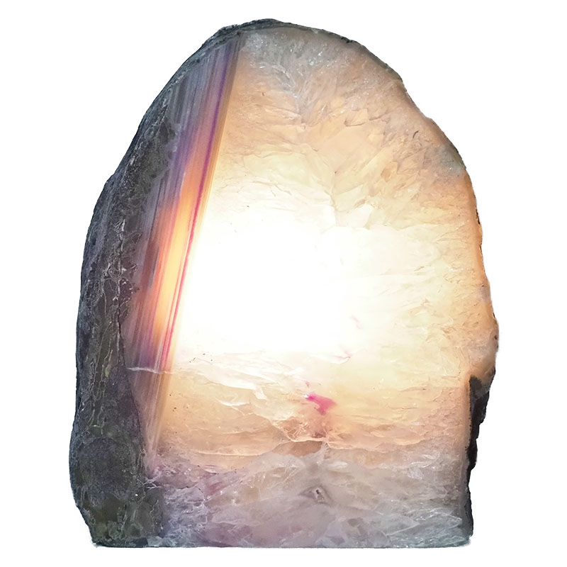 2.34kg Agate Crystal Lamp N589 4 Agate Crystal Lamp N589 | Himalayan Salt Factory