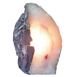 Agate Crystal Lamp N590 | Himalayan Salt Factory