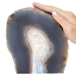 3.83kg Agate Crystal Lamp N594 8 Agate Crystal Lamp N594 | Himalayan Salt Factory