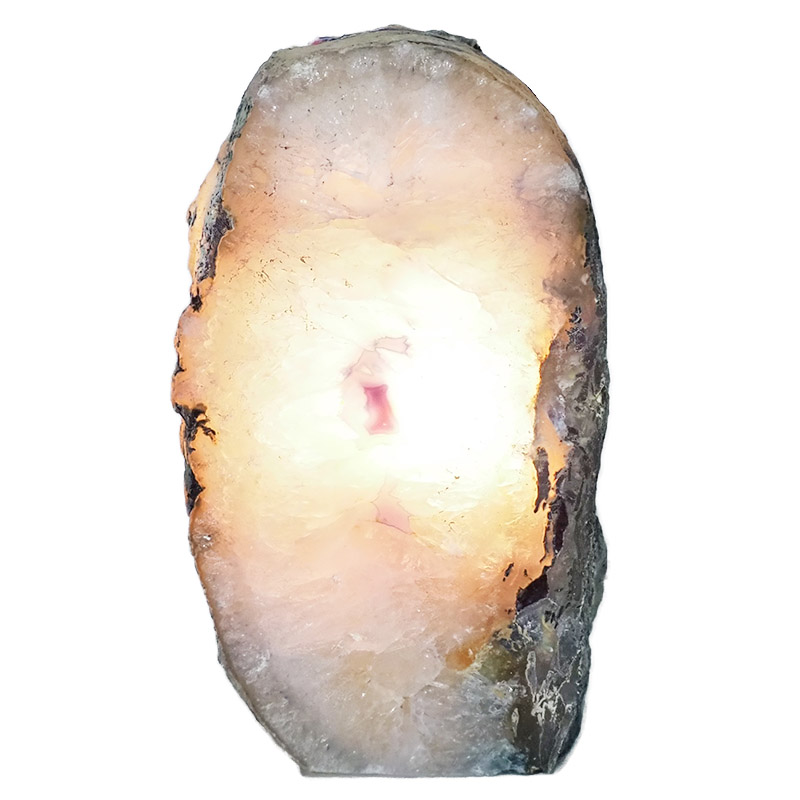 2.82kg Agate Crystal Lamp N595 4 Agate Crystal Lamp N595 | Himalayan Salt Factory
