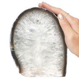 Agate Crystal Lamp N596 | Himalayan Salt Factory