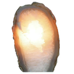 Agate Crystal Lamp N598 | Himalayan Salt Factory