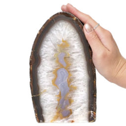 Agate Crystal Lamp N600 | Himalayan Salt Factory