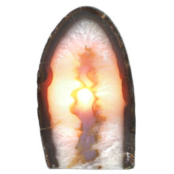 Agate Crystal Lamp N600 | Himalayan Salt Factory