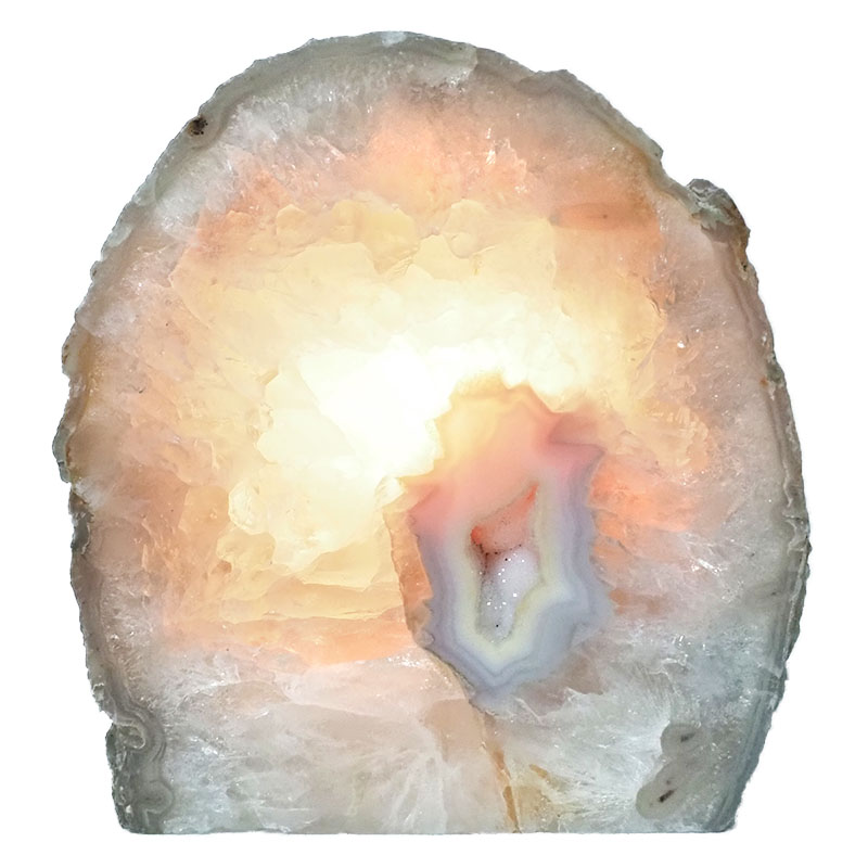 2.94kg Agate Crystal Lamp N601 4 Agate Crystal Lamp N601 | Himalayan Salt Factory