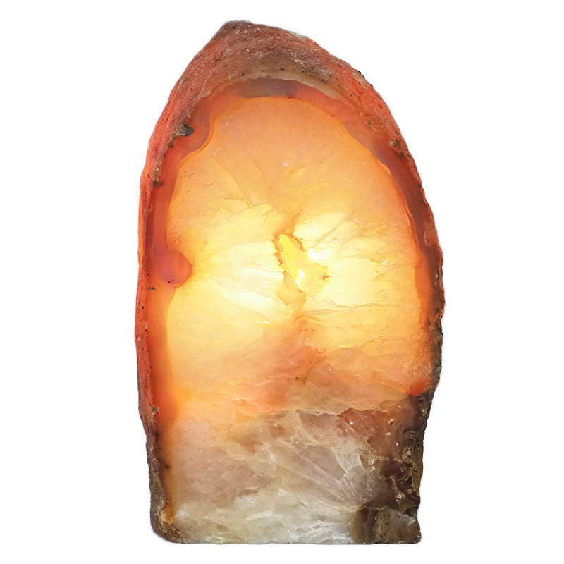 2.05kg Agate Crystal Lamp N605 4 Agate Crystal Lamp N605 | Himalayan Salt Factory