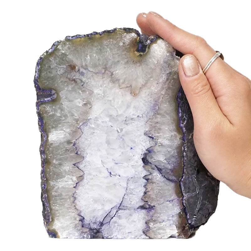 2.50kg Agate Crystal Lamp N609 5 Agate Crystal Lamp N609 | Himalayan Salt Factory