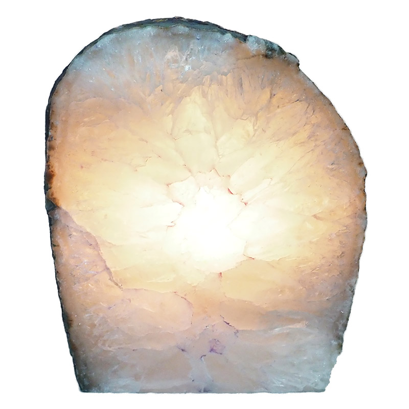 2.89kg Agate Crystal Lamp N610 4 Agate Crystal Lamp N610 | Himalayan Salt Factory