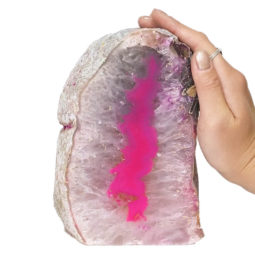 Agate Crystal Lamp N611 | Himalayan Salt Factory