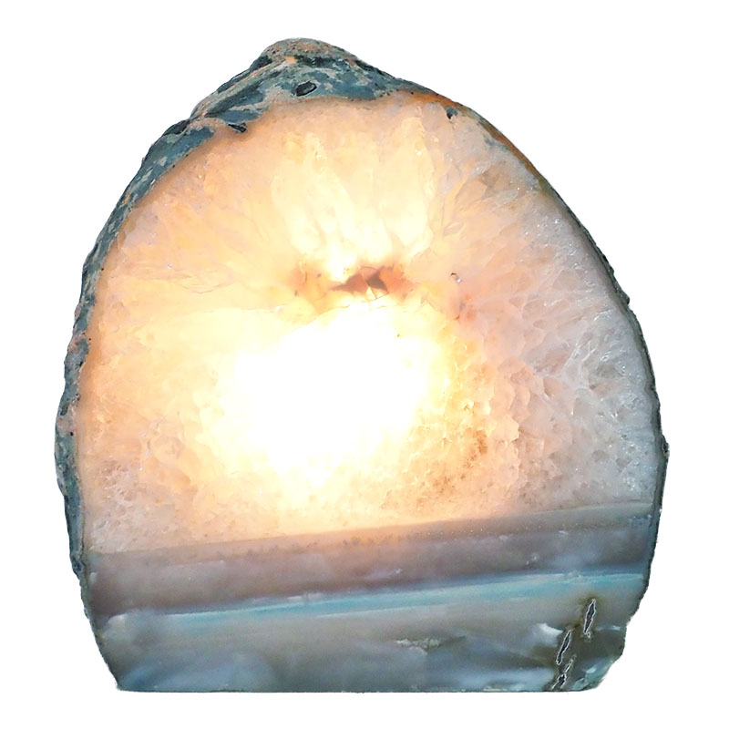 2.32kg Agate Crystal Lamp N613 4 Agate Crystal Lamp N613 | Himalayan Salt Factory