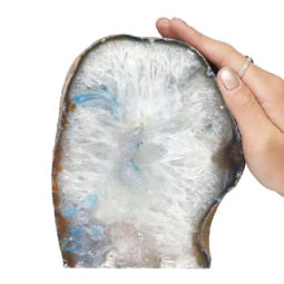 Agate Crystal Lamp N614 | Himalayan Salt Factory