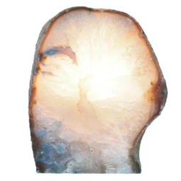 Agate Crystal Lamp N614 | Himalayan Salt Factory