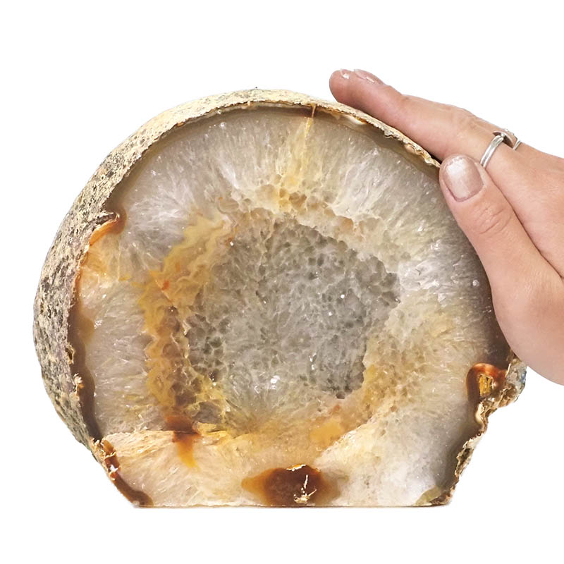 3.41kg Agate Crystal Lamp N617 5 Agate Crystal Lamp N617 | Himalayan Salt Factory
