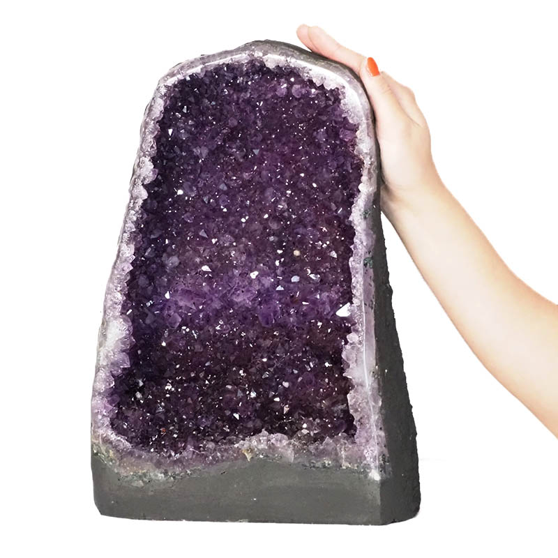 11.58kg Amethyst Cathedral Geode DS938 4 Amethyst Cathedral Geode - A Grade DS938 | Himalayan Salt Factory