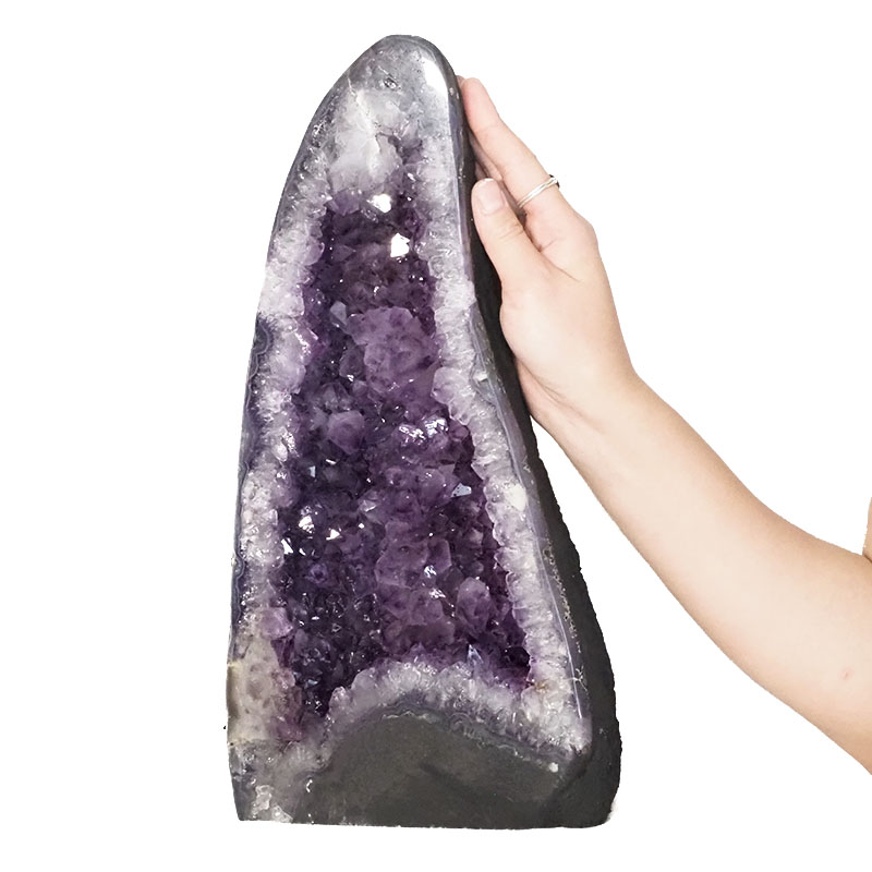7.08kg Amethyst Cathedral Geode - A Grade DS960 4 Amethyst Cathedral Geode - A Grade DS960 | Himalayan Salt Factory