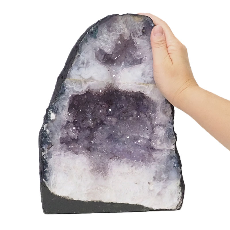 6.95kg Amethyst Cathedral Geode DS917 4 Amethyst Cathedral Geode DS917 | Himalayan Salt Factory