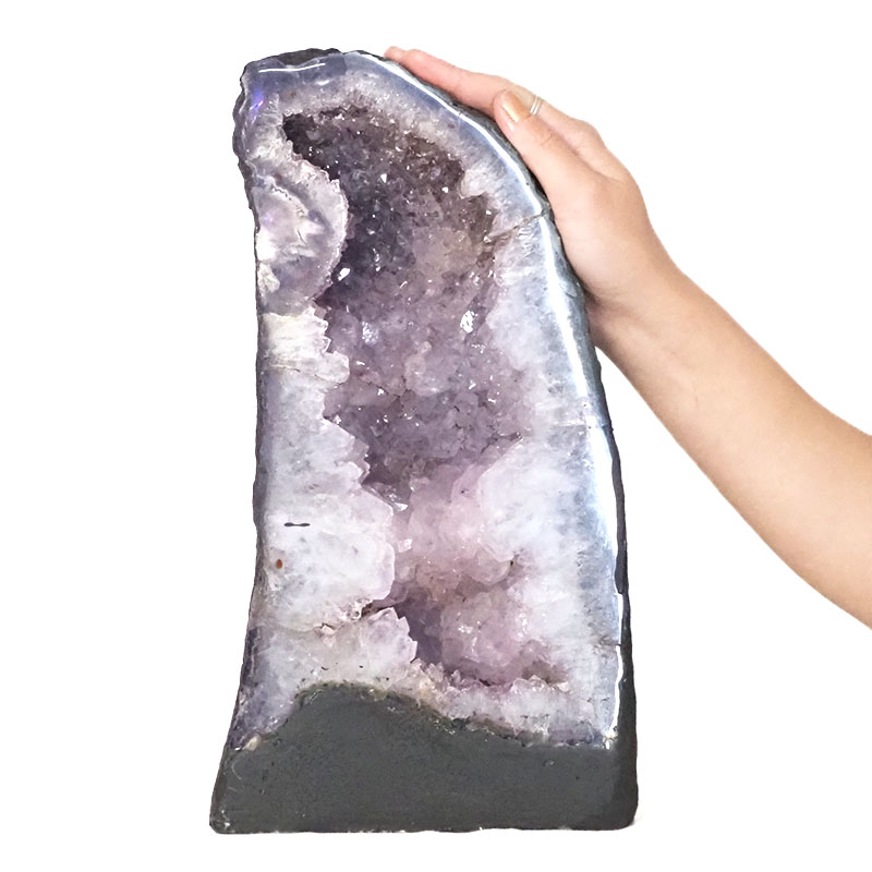 8.89kg Amethyst Cathedral Geode DS969 4 Amethyst Cathedral Geode DS969 | Himalayan Salt Factory