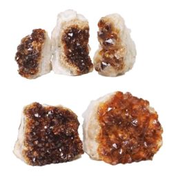 Citrine Mini Cluster Specimen Set N626 | Himalayan Salt Factory