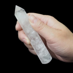 Clear Quartz Wand Set 4 (8-12cm) 9 Clear Quartz Small Wand Set 4 (8-12cm) | Himalayan Salt Factory