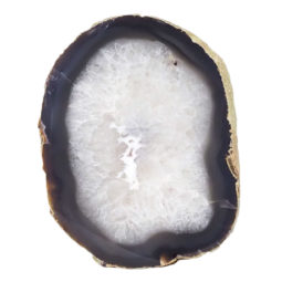 Natural Agate Polished Slab Plate DN496 | Himalayan Salt Factory