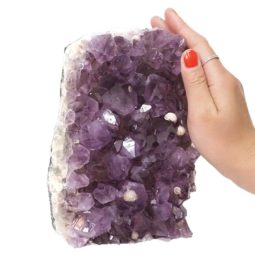 Natural Amethyst Crystal Lamp DN453 | Himalayan Salt Factory