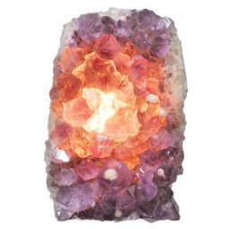 Natural Amethyst Crystal Lamp DN453 | Himalayan Salt Factory