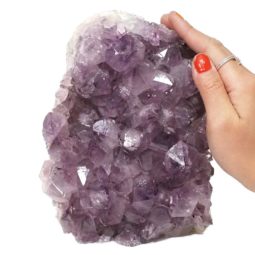Natural Amethyst Crystal Lamp DN458 | Himalayan Salt Factory