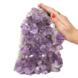 Natural Amethyst Crystal Lamp DN459 | Himalayan Salt Factory