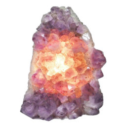 Natural Amethyst Crystal Lamp DN459 | Himalayan Salt Factory