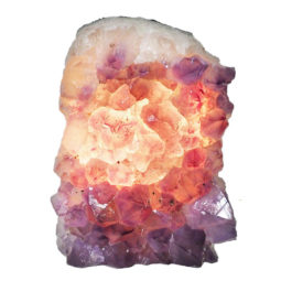 Natural Amethyst Crystal Lamp DN461 | Himalayan Salt Factory
