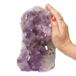 Natural Amethyst Crystal Lamp DN465 | Himalayan Salt Factory
