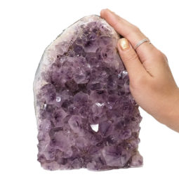 Natural Amethyst Crystal Lamp DN467 | Himalayan Salt Factory