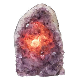 Natural Amethyst Crystal Lamp DN467 | Himalayan Salt Factory